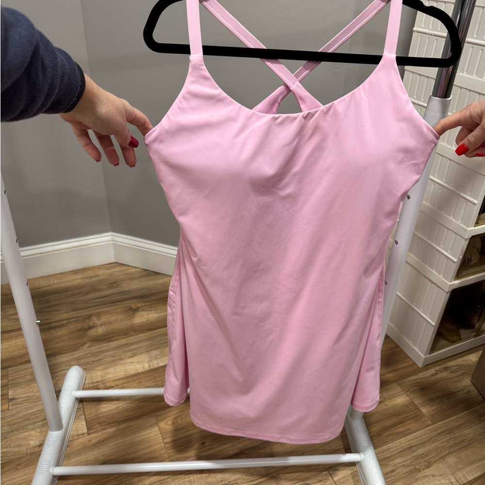 HALARA Pink Strappy Dress. Never worn!